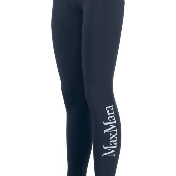 MaxMara Women's Technical Fabric Seamless Leggings - Picture 2 of 11